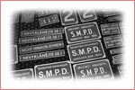Mosazné leptané štítky<br/>pro popis modelových vozidel<br/>postup výroby