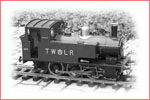 Model parn lokomotivy TWLR 1879<br/>
rozchod 127 mm<br/>metko 1:11