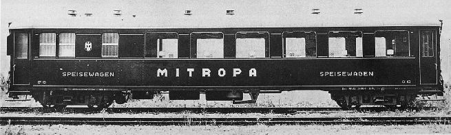 Jídelní vůr Dr 10 v původním stavu po vyrobení 1930.