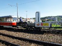 Odtah vozu č. 1 do vozovny Medlánky. Foto © Martin Šiler.