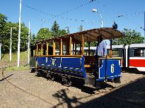 Vůz č. 6 ve vozovně Medlánky. Foto © Martin Šiler.