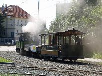 Souprava parní tramvaje. Foto © Martin Šiler.