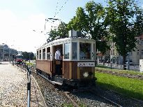 Motorový vůz č. 107. Foto © Martin Šiler.