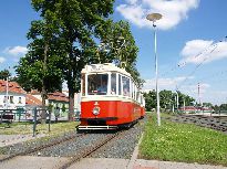 Vůz č. 126 a vlek č. 301. Foto © Martin Šiler.