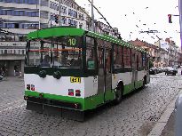 Trolejbus 14TrM. Foto © Roman Šiler 2.9.2002