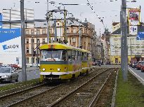 Dvojice vozů T3. Foto © Roman Šiler 11.4.2006