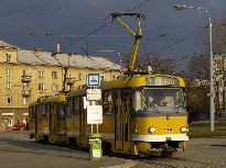 Dvojice vozů T3. Foto © Roman Šiler 11.4.2006