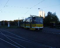 Tramvaj KT8D5. Foto © Roman Šiler 2.10.2001