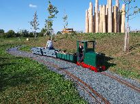 Jízda pro další dávku štěrku. Foto 15. 9. 2011 © Roman Šiler.