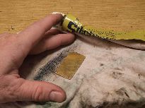 Leštění vystupující reliéfu pastou SILICHROM EX.