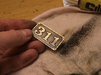 Částečné vyleštění.