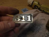 Nanesení ochranného oleje.