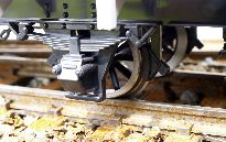 Hvězdicová kola REKO na dvounápravovém voze.