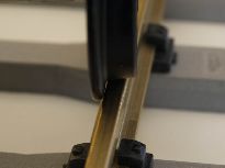 USA Trains - dvoubodový dotyk profilu celokovového kola.