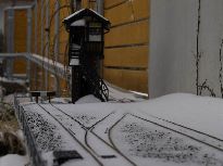 Stavědlo - Vollmer. Umístěno na nádraží »Vinohrady«.