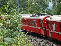 DS 4219 před nádražím Filisur dne 4. 9. 2012 © Roman Šiler.