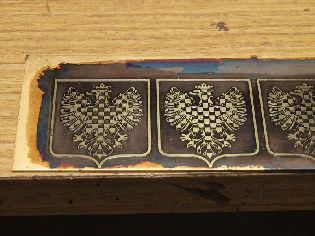 Štítky s Moravskou orlicí – hrubé dělení.