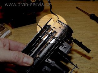 západky spodního dílu kotle