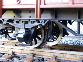 REKO - hvězdicová kola na nákladním vozu.