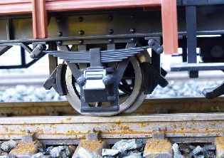 REKO - hvězdicová kola na nákladním vozu.