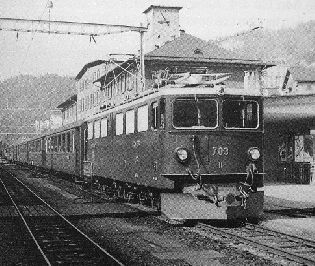 Ge 6/6 II 703 v původním stavu.