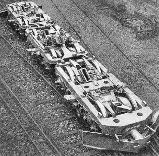 Podvozky lokomotivy Ge 6/6 II.